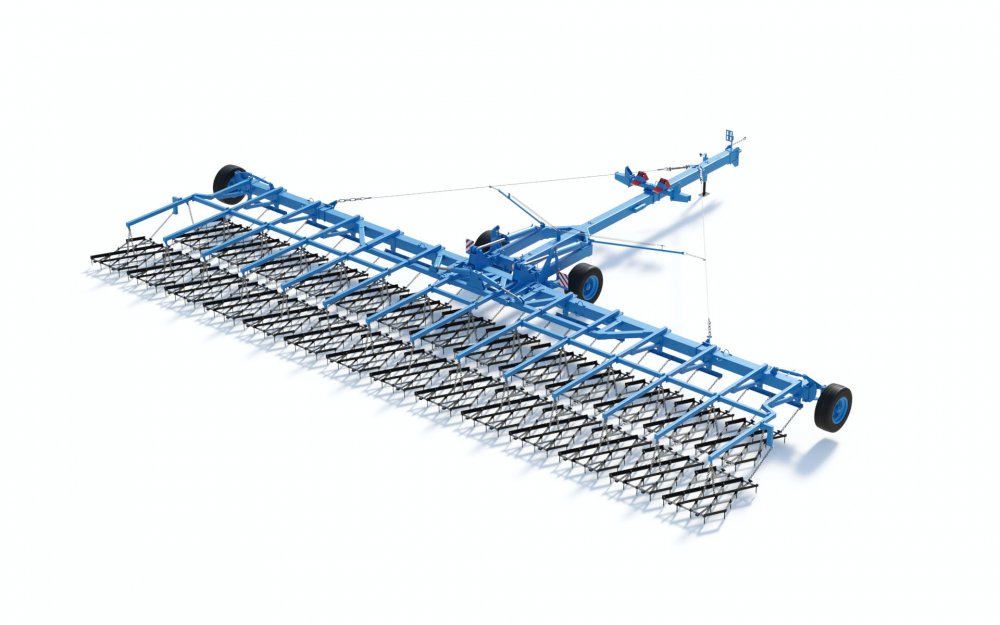 Сцепка зубовых борон гидрофицированная ЗАРЯ СБГ-14-2