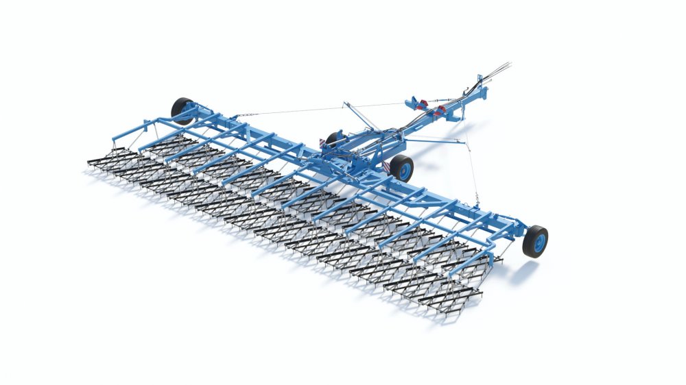 Сцепка зубовых борон гидрофицированная ЗАРЯ СБГ-12-2